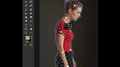 How to Fix Change The Position of Someone's Body Using Puppet Warp In Photoshop